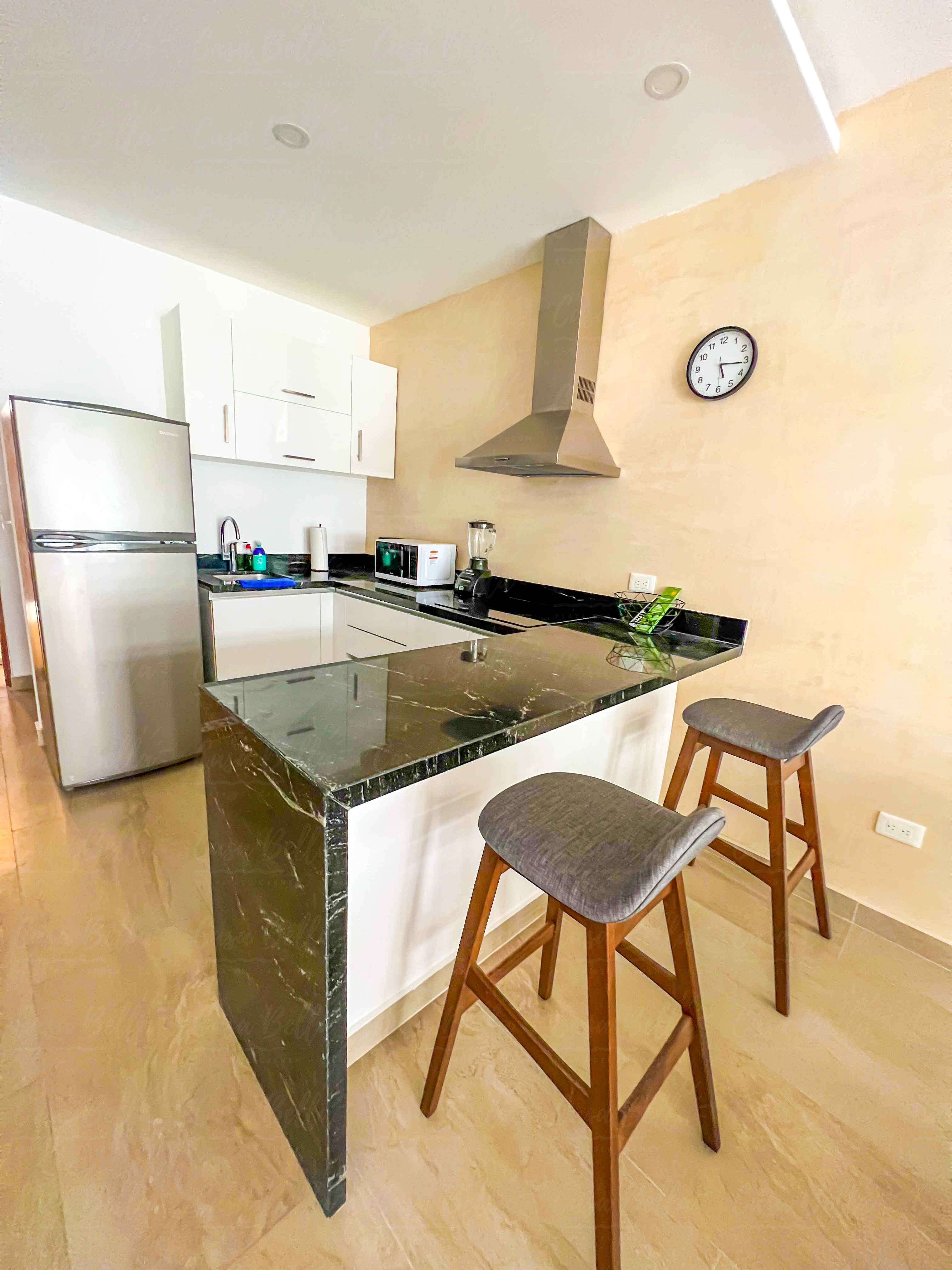 Tzalam Playa del Carmen fully equipped kitchen